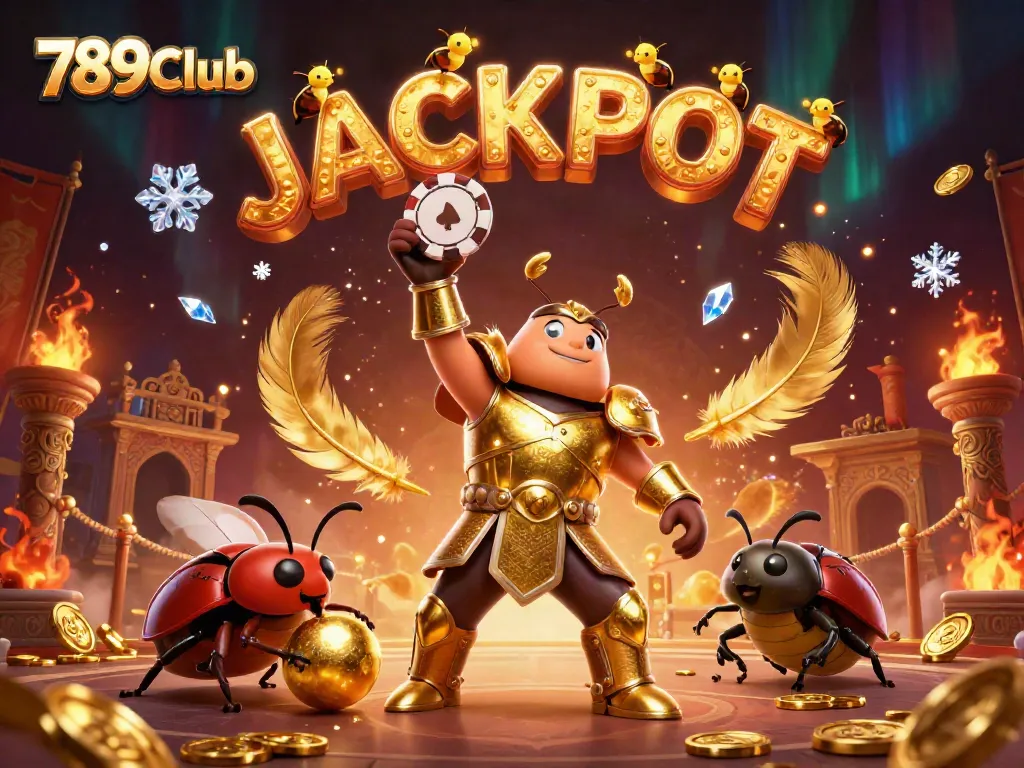 Experience the thrilling casino action with 789Club, featuring vibrant 3D characters and jackpot excitement.