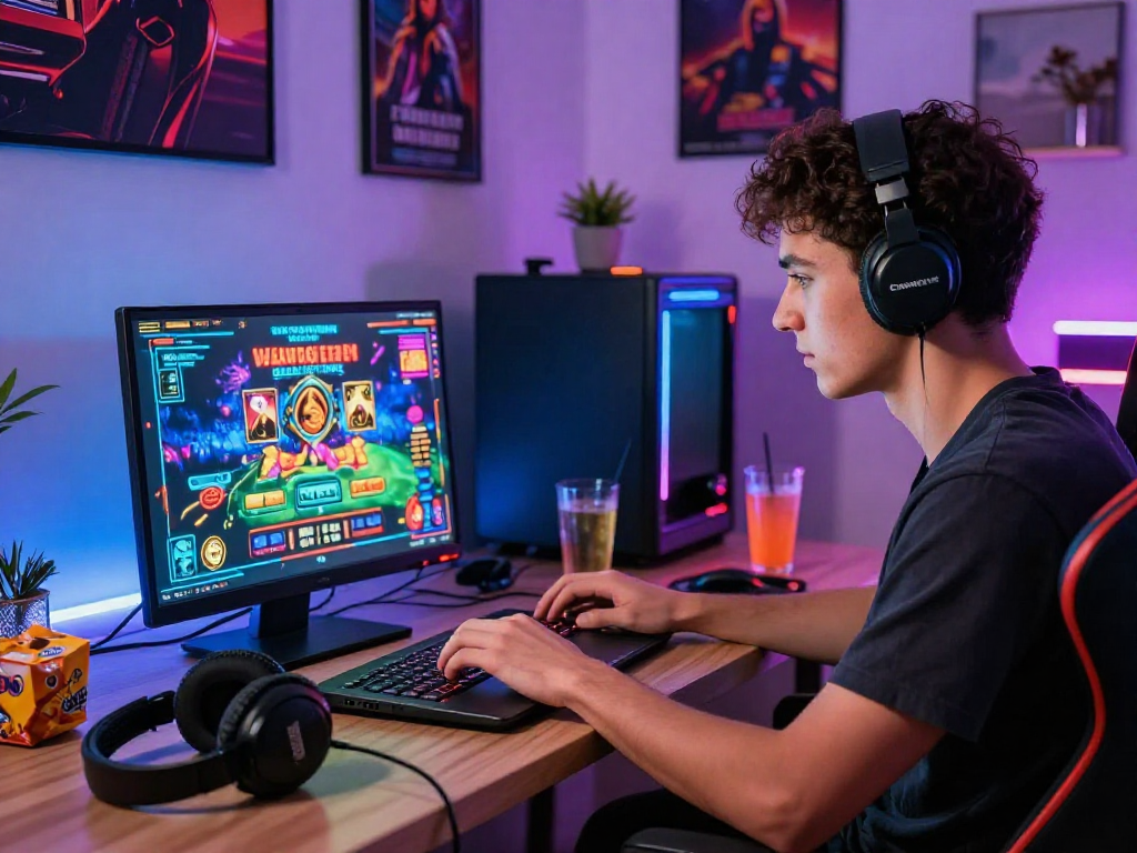 Giocare a giochi senza AAMS online in un ambiente moderno e coinvolgente.