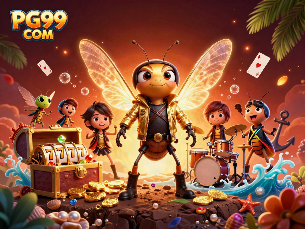 Spin the reels with PG99 COM while enjoying a vibrant 3D casino atmosphere.
